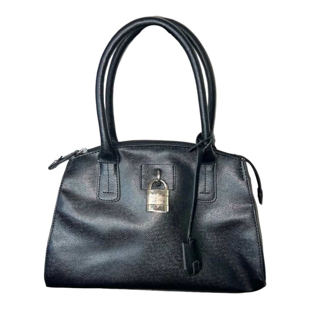 London Fog Black Satchel Bag